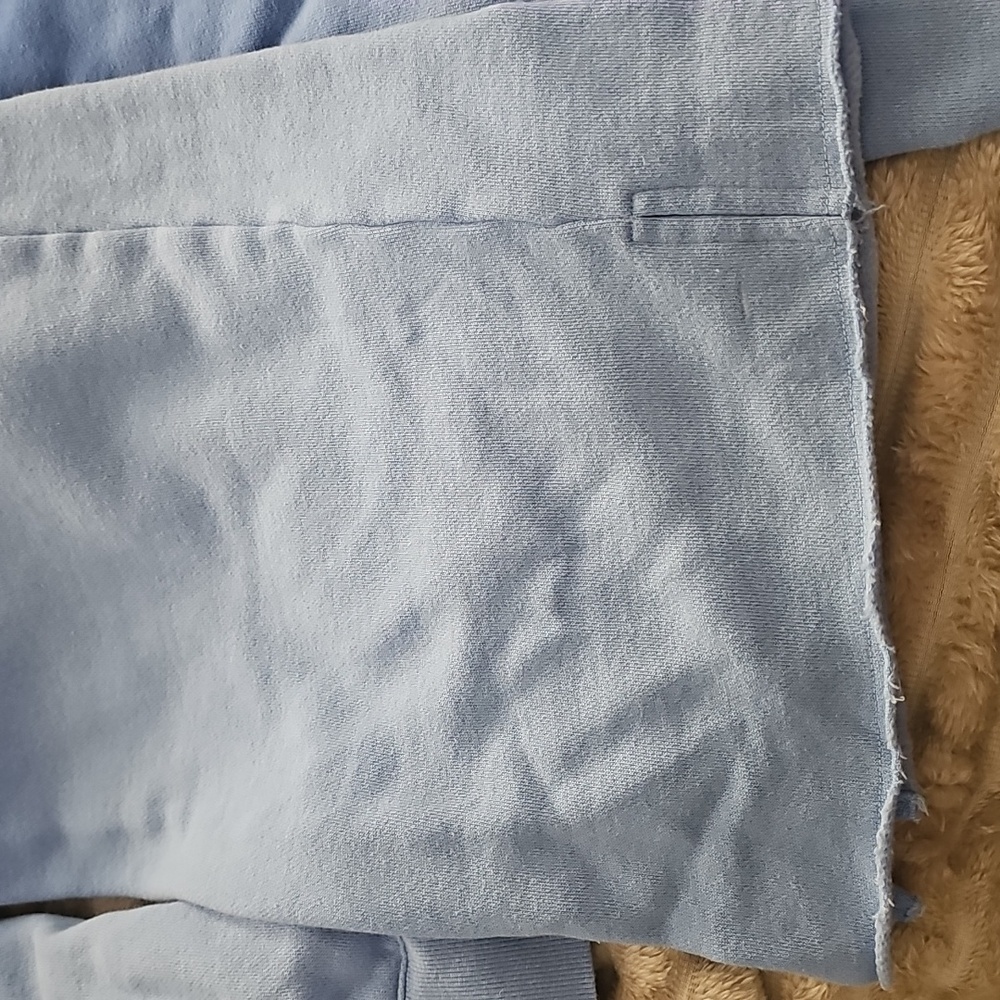 NWOT PINK Victoria's Secret Light Blue Gradient Zip-Up Hoodie - Picture 7 of 7